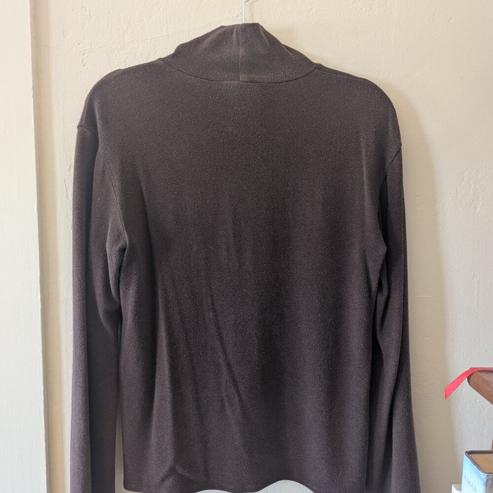 Reformation Brown Turtleneck Top - Picture 3 of 3